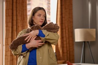 Na Wspólnej odc. 4049. Ania (Sonia Mietielica), syn Jaś (Kazio Wierzbicki)