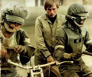 Stary żużel w kolorze