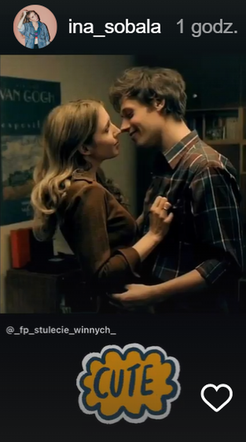 Stulecie Winnych: Agnieszka (Ina Sobala), Michał (Marcin Franc)