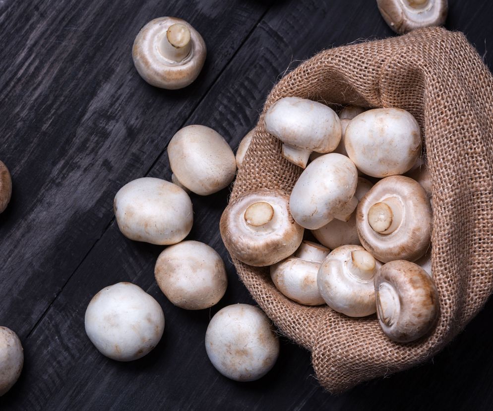 Pieczarki są m. in. źródłem błonnika oraz witamin z grupy B.