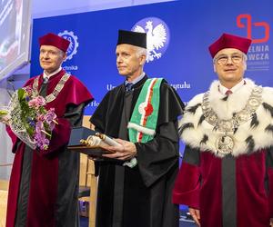 Profesor Brian Kobilka otrzymał tytuł doktora honoris causa Politechniki Śląskiej