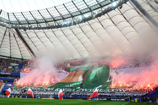 Legia - Raków: Wielkie racowisko kibiców Legii na finale Pucharu Polski. Zobacz oprawy