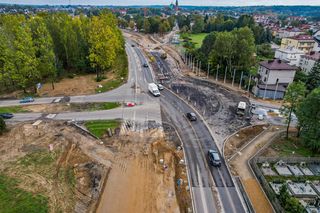 Przebudowa DK94 w Olkuszu - stan na listopad 2025 r.