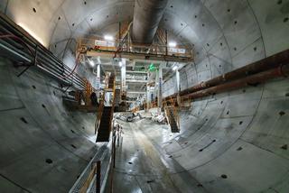 Drążenie tunelu w Świnoujściu - lipiec 2021