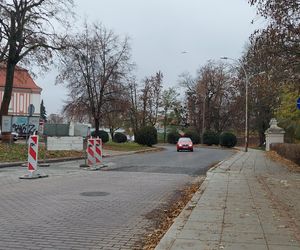 ulica Akademicka w remoncie