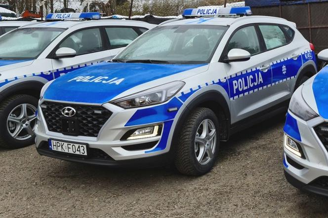 Nowe policyjne radiowozy na Podkarpaciu