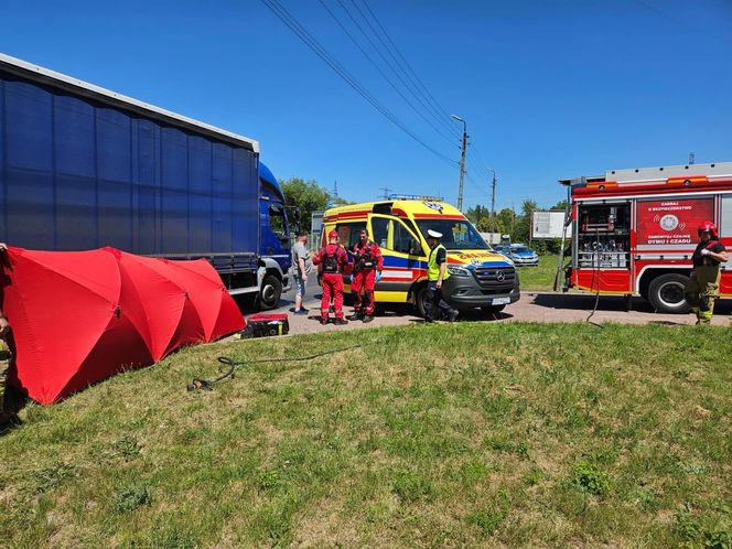 Czarny Alert Drogowy. W Czeladzi doszło do śmiertelnego wypadku. Nie żyje 18-letni motocyklista