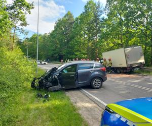 Starachowice. Wypadek ulica Ostrowiecka 