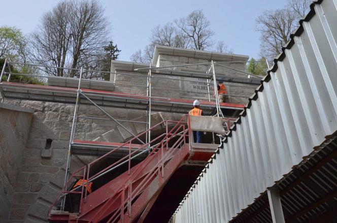 Tunel w Trzcińsku na  linii Wrocław – Jelenia Góra 