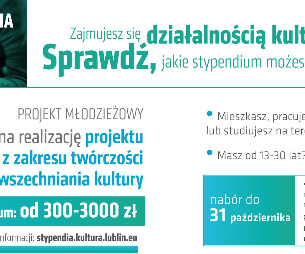 Nabór wniosków o stypendia kulturalne 