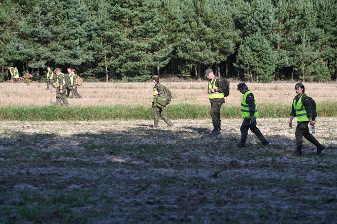 Poszukiwania rosyjskiego obiektu powietrznego w gminie Tyszowce