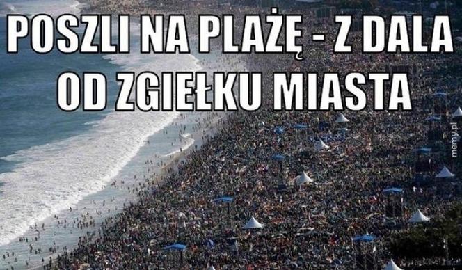 Wakacje rozpoczęte! Polacy ruszyli na plaże! Zobacz najlepsze MEMY!