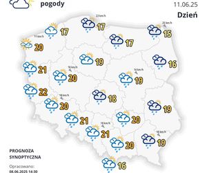 Nadchodzi pierwsza fala upałów w Polsce. Prognoza IMGW do 14.06.2025 r. 