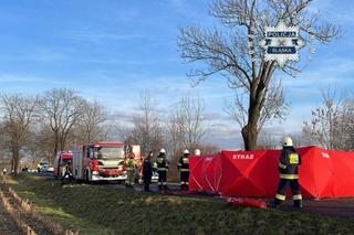 Czarny dzień na drogach woj. śląskiego. Dwa wypadki, cztery ofiary śmiertelne