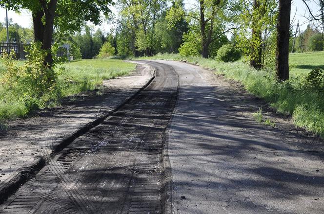 Droga Mątki - Wilimowo zamknięta. Trwa jej modernizacja