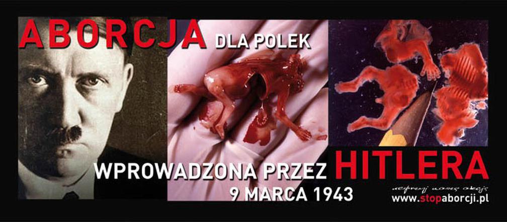 Hitler i płód po aborcji