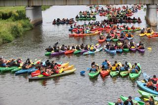 Parada kajakowa na Pilicy