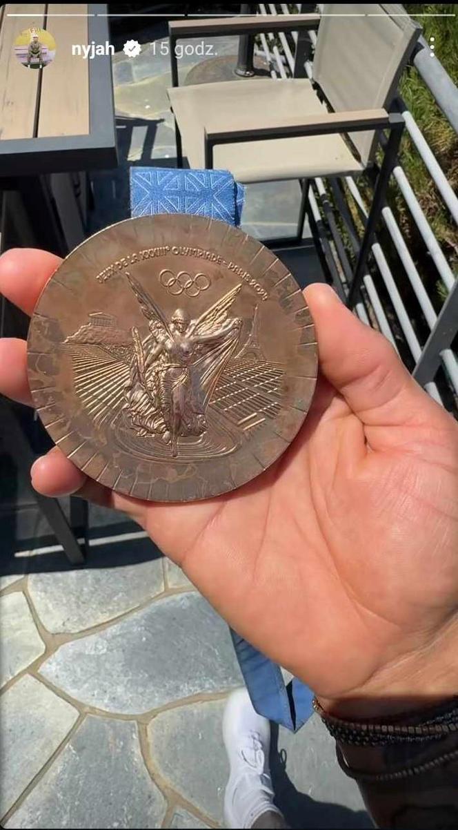 Nyjah Huston pokazał brązowy medal. Po tygodniu wygląda, jakby był zniszczony