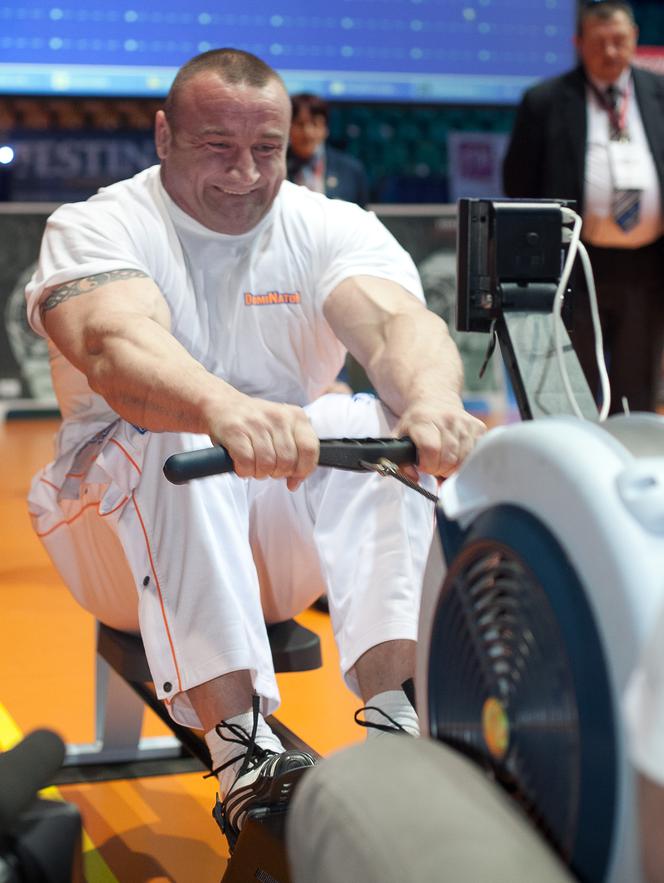 Mariusz Pudzianowski i Paweł Rańda 