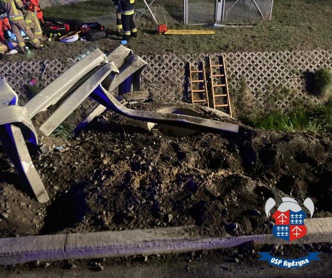 Tragiczny wypadek na S5 pod Lesznem - nie żyje kierowca