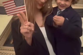 Ida Nowakowska wybrała się z synem do Kapitolu. 3-latek zapamięta coś z tych lekcji historii?