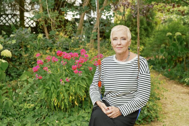 Ewa Telega pokazała ukochane miejsce. Aktorka uwielbia swój ogród