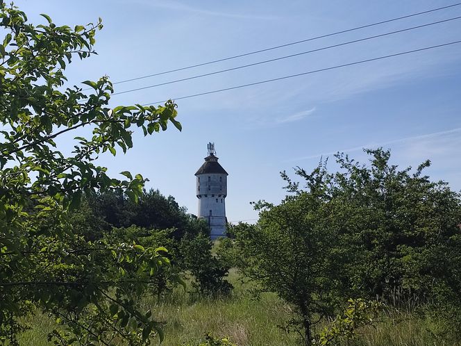 Prawie jak dom Muminków. Zabytkowa wieża na Mazurach zachwyca