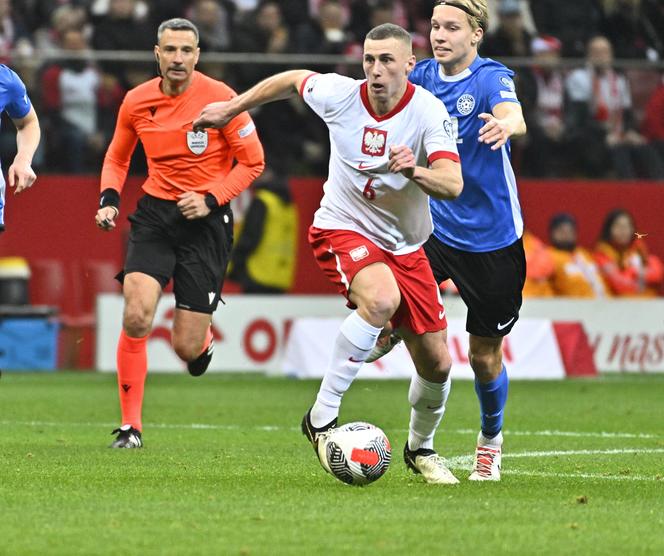PIłka nożna, Jakub Piotrowski, Polska - Estonia