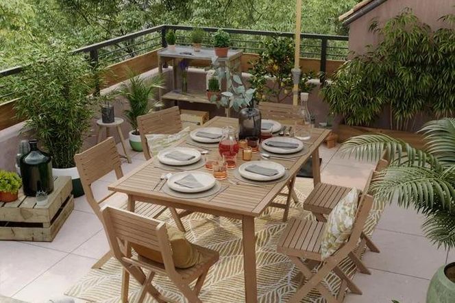Balkon i taras w sezonie 2025 - modne aranżacje. Sprawdziliśmy, co warto kupić