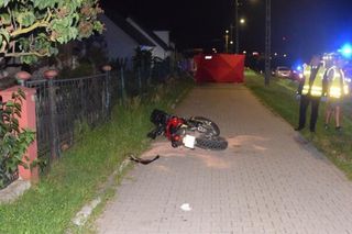 Tragedia w Lidzbarku Welskim. Jechali motocyklem bez kasków. Nie żyje dwoje młodych ludzi