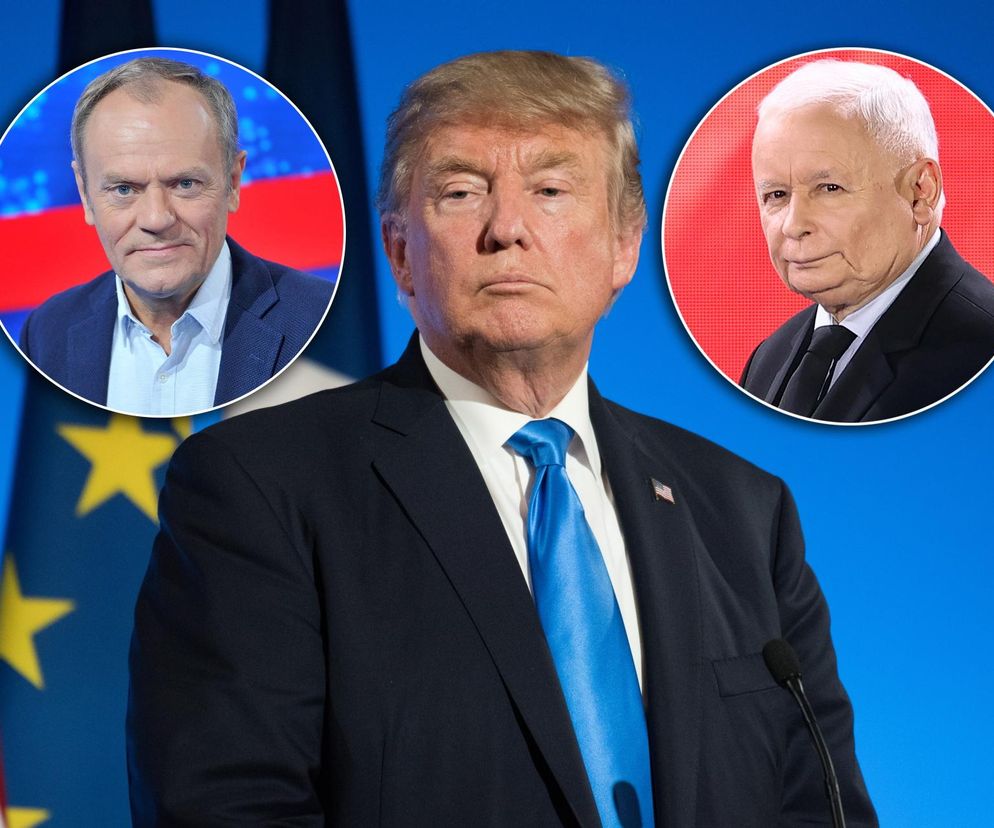 Jarosław Kaczyński; Donald Tusk; Donald Trump