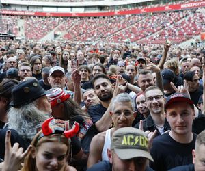Koncert AC/DC w Warszawie (4.07.2025) - część pierwsza. Organizatorem koncertu jest Live Nation Polska