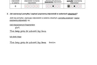 Egzamin ósmoklasisty 2024 - język angielsku