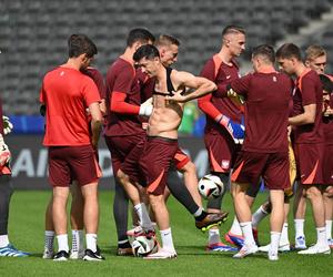 Ostatni trening reprezentacji Polski przed meczem z Austrią. Na stadionie Lewandowski i Dawidowicz 