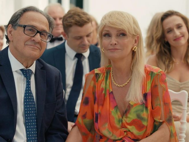 Barwy szczęścia, odcinek 3135: Asia ( Anna Gzyra), Hubert (Marek Molak), Jerzy (Bronisław Wrocławski), Małgorzata (Adrianna Biedrzyńska)