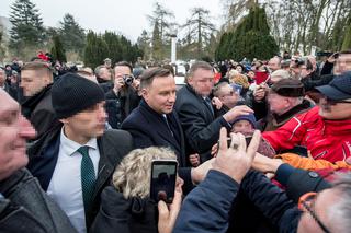 Prezydent bryluje w Ciechocinku bez żony