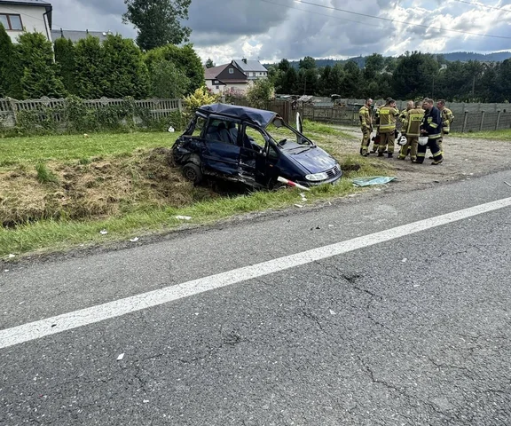 Zmarł 8-latek ranny w wypadku na krajowej siódemce