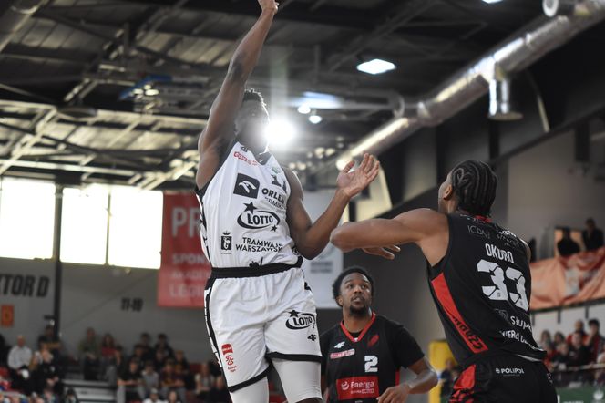 Legia Warszawa wygrała 87:76 z Energą Czarnymi Słupsk