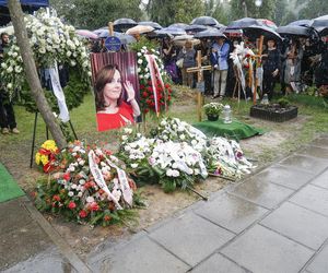 Gabriela Muskała boso na pogrzebie Joanny Kołaczkowskiej