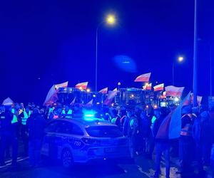 Nocny protest rolników na A2. To odpowiedź na decyzję premiera