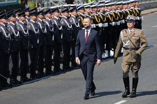 Warszawa. Defilada z okazji Święta Wojska Polskiego