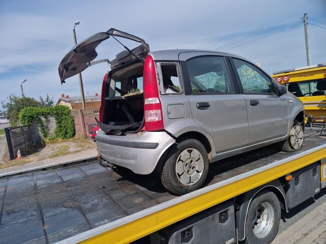 Złamał dożywotni zakaz. Po dachowaniu w pow. górowskim porzucił auto i poszedł pieszo