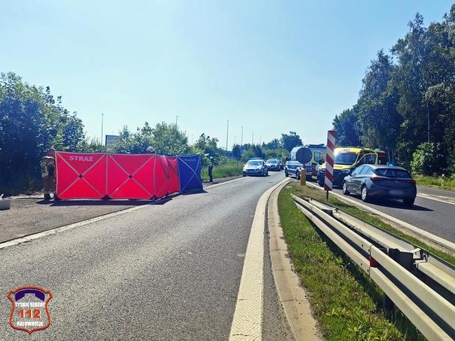 Śmiertelny wypadek na ul. Turyńskiej w Bieruniu. Nie żyje 25-letni motocyklista