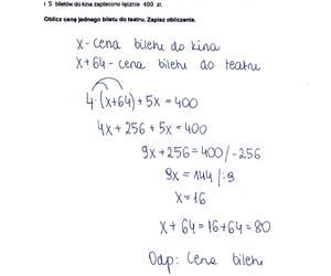 Egzamin ósmoklasisty 2023 matematyka - ODPOWIEDZI