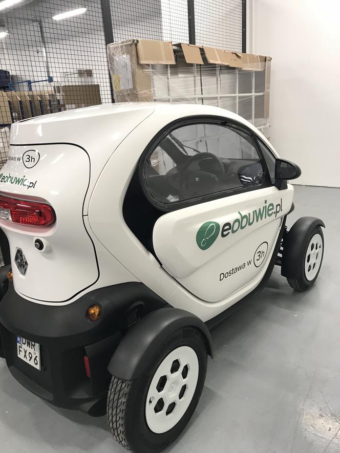 Renault Twizy Cargo jako auto dostawcze eobuwie.pl