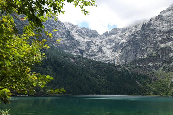 Śnieg w Tatrach w sierpniu