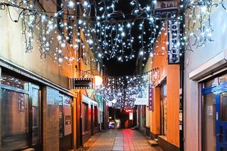 Uliczka Wąska w Ostrowcu Świętokrzyskim