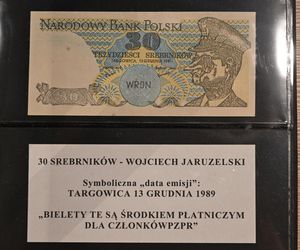 Wystawa banknotów opozycji antykomunistycznej w Szczecinie 