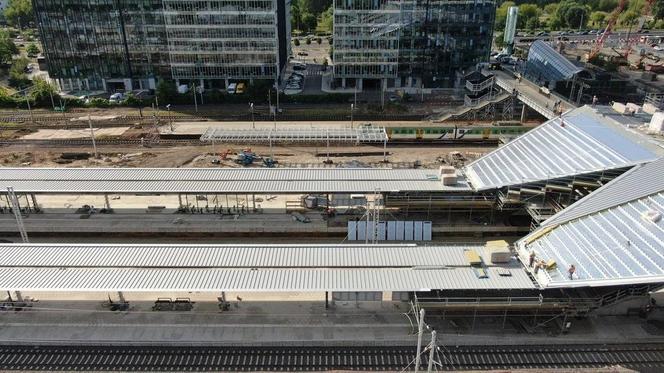 Tak zmienia się dworzec PKP Warszawa Zachodnia