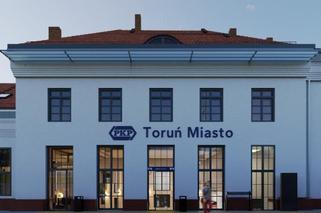 Modernizacja dworców Toruń Miasto i Toruń Wschodni coraz bliżej. Mamy wizualizacje [GALERIA]